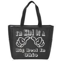 Ohio Big Deal Zip Tote Bag