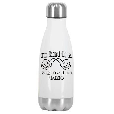 Ohio Big Deal Stainless Steel Insulated Water Bottle