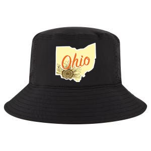 Ohio Floral Cute Flower Cool Comfort Performance Bucket Hat