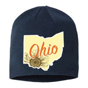 Ohio Floral Cute Flower Sustainable Beanie