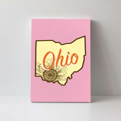 Ohio Floral Cute Flower Canvas