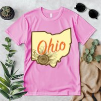 Ohio Floral Cute Flower Premium T-Shirt