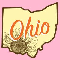 Ohio Floral Cute Flower Premium T-Shirt