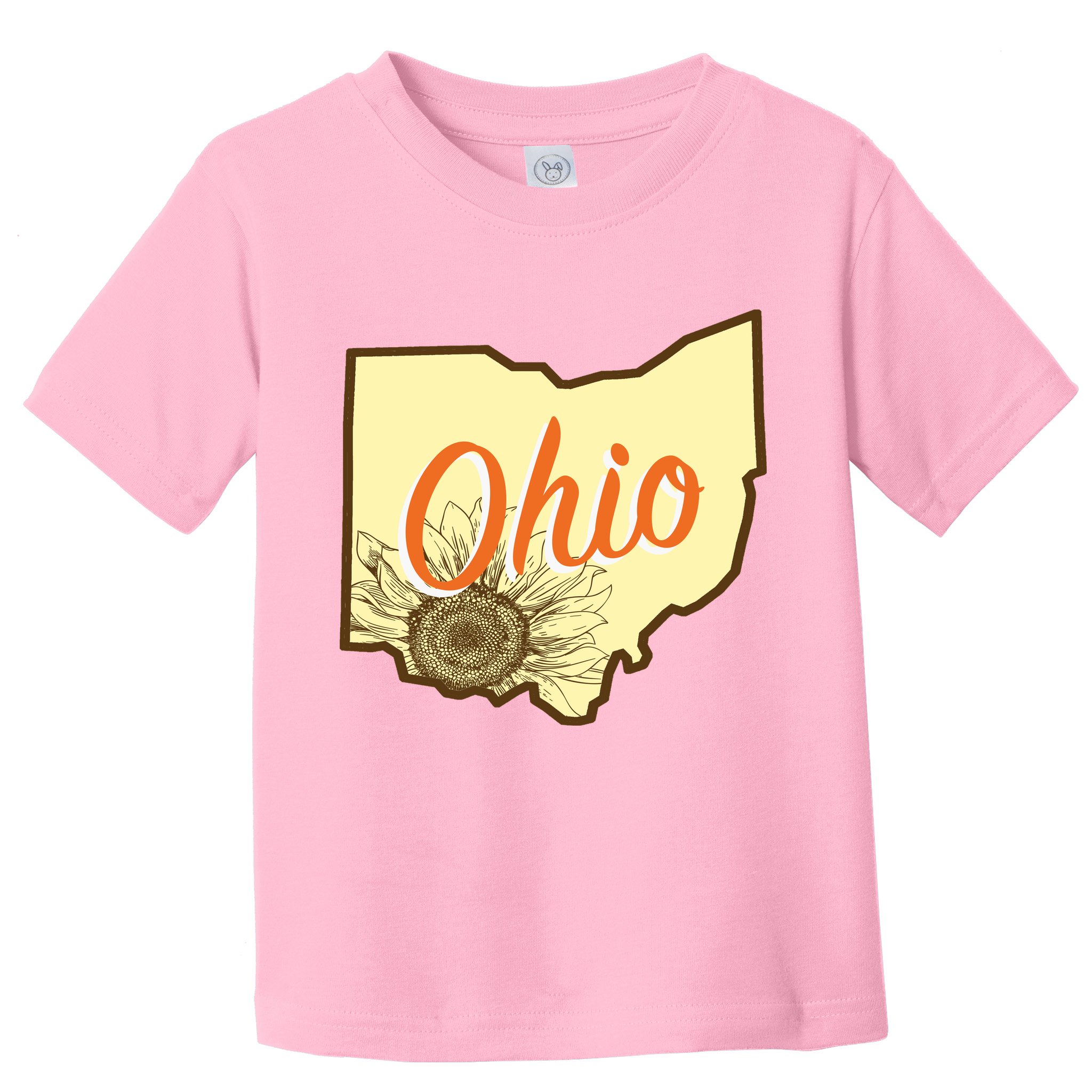 Ohio Floral Cute Flower Toddler T-Shirt