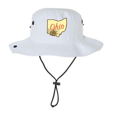 Ohio Floral Cute Flower Legacy Cool Fit Booney Bucket Hat