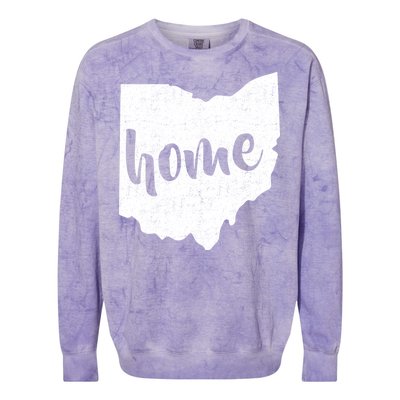 Ohio Home State Colorblast Crewneck Sweatshirt