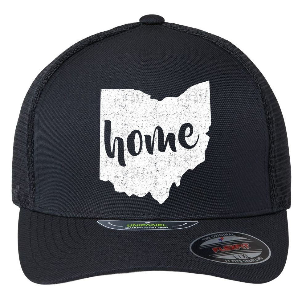 Ohio Home State Flexfit Unipanel Trucker Cap