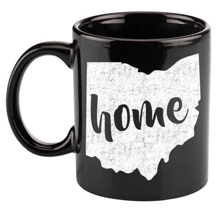 Ohio Home State 11oz C Handle Ceramic Mug