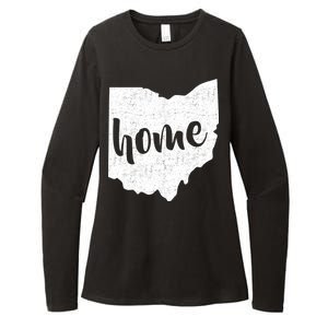 Ohio Home State Womens CVC Long Sleeve Shirt