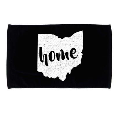 Ohio Home State Microfiber Hand Towel