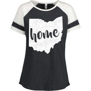 Ohio Home State Enza Ladies Jersey Colorblock Tee