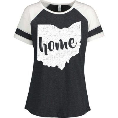 Ohio Home State Enza Ladies Jersey Colorblock Tee