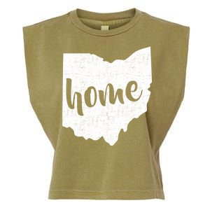 Ohio Home State Garment-Dyed Women's Muscle Tee