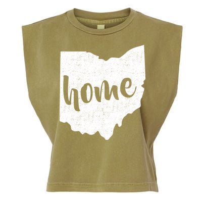 Ohio Home State Garment-Dyed Women's Muscle Tee