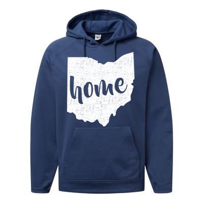 Ohio Home State Performance Fleece Hoodie