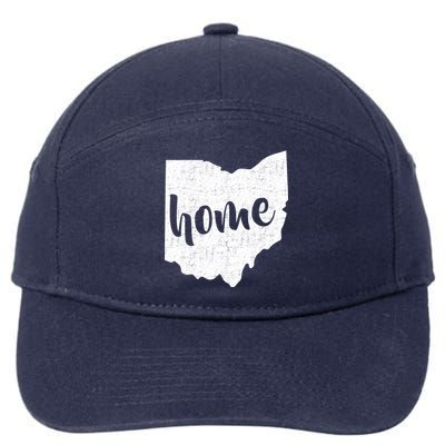 Ohio Home State 7-Panel Snapback Hat