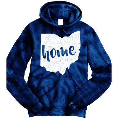 Ohio Home State Tie Dye Hoodie