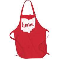 Ohio Home State Full-Length Apron With Pockets