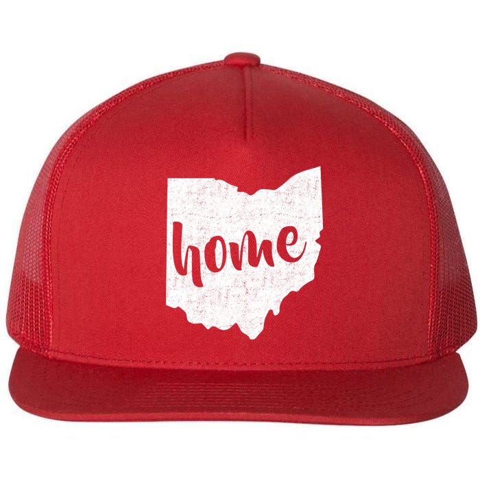 Ohio Home State Flat Bill Trucker Hat