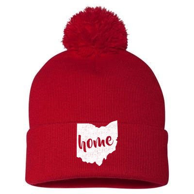 Ohio Home State Pom Pom 12in Knit Beanie