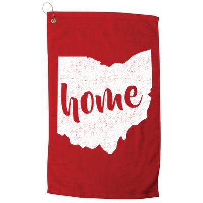 Ohio Home State Platinum Collection Golf Towel