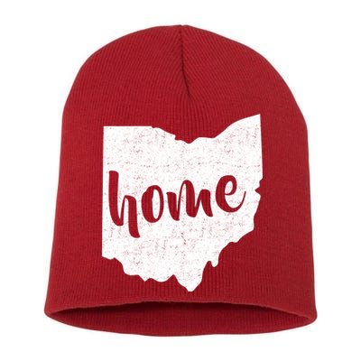 Ohio Home State Short Acrylic Beanie