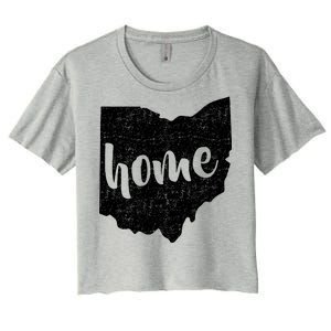 Ohio Home State Women's Crop Top Tee