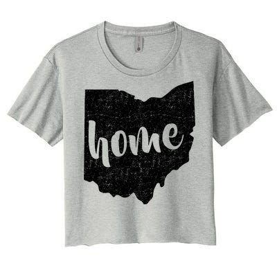 Ohio Home State Women's Crop Top Tee