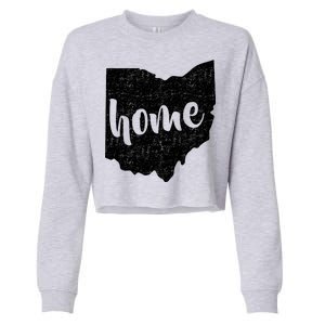 Ohio Home State Cropped Pullover Crew