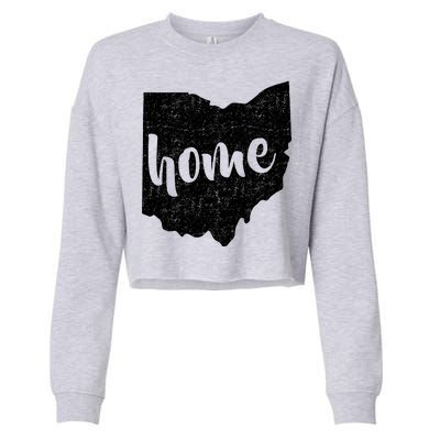 Ohio Home State Cropped Pullover Crew