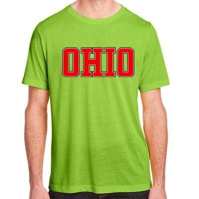 Ohio Jersey Block Logo Adult ChromaSoft Performance T-Shirt