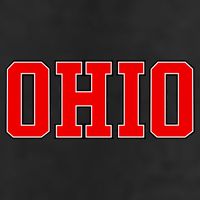 Ohio Jersey Block Logo 7 Panel Mesh Trucker Snapback Hat