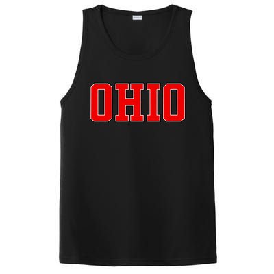 Ohio Jersey Block Logo PosiCharge Competitor Tank