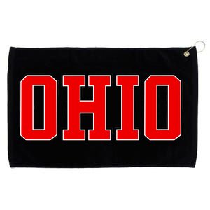 Ohio Jersey Block Logo Grommeted Golf Towel