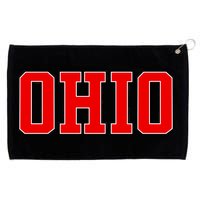 Ohio Jersey Block Logo Grommeted Golf Towel