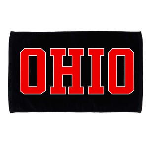 Ohio Jersey Block Logo Microfiber Hand Towel