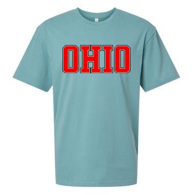 Ohio Jersey Block Logo Sueded Cloud Jersey T-Shirt