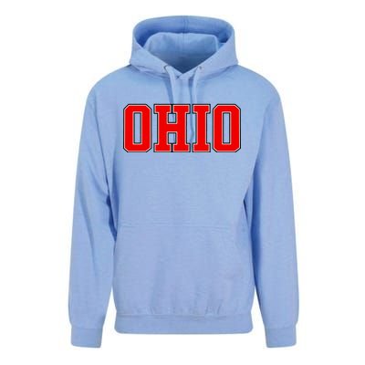 Ohio Jersey Block Logo Unisex Surf Hoodie