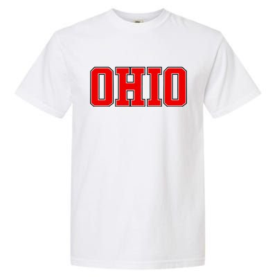 Ohio Jersey Block Logo Garment-Dyed Heavyweight T-Shirt