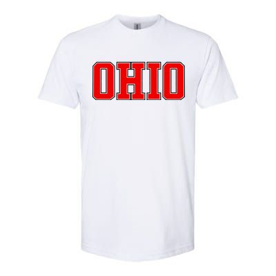 Ohio Jersey Block Logo Softstyle® CVC T-Shirt