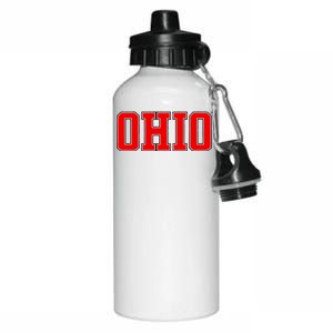 Ohio Jersey Block Logo Aluminum Water Bottle