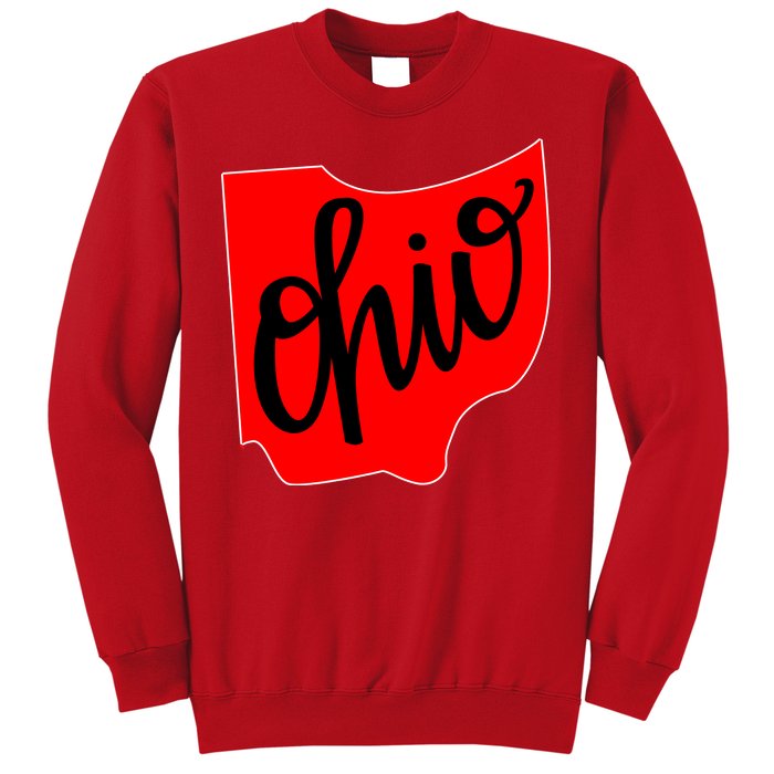 Ohio Outline State Sweatshirt