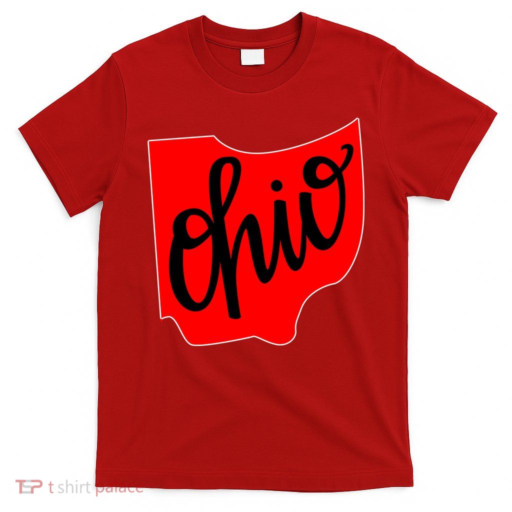 Ohio Outline State T-Shirt
