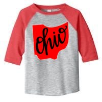 Ohio Outline State Toddler Fine Jersey T-Shirt