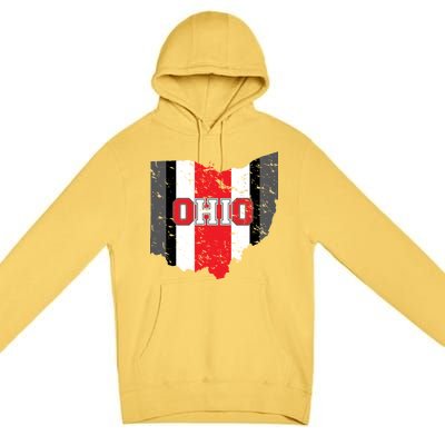 Ohio State Pride Striped Premium Pullover Hoodie