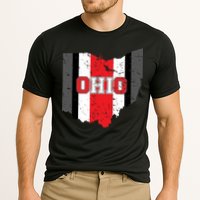 Ohio State Pride Striped Cooling Performance Crew T-Shirt