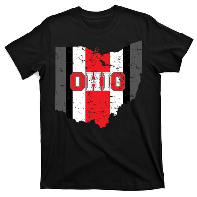 Ohio State Pride Striped T-Shirt