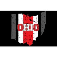 Ohio State Pride Striped Bumper Sticker