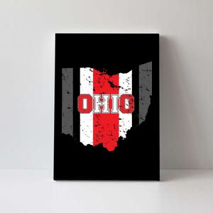 Ohio State Pride Striped Canvas