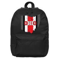 Ohio State Pride Striped 16 in Basic Backpack